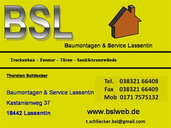 Baumontagen & Service Lassentin